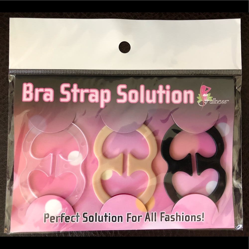 NIB Bra Strap Converter Clips 3 Pack